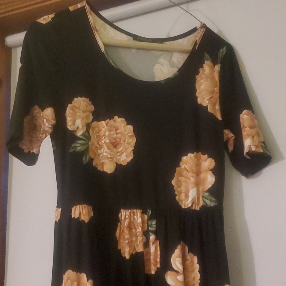 Flower Maxi Dress